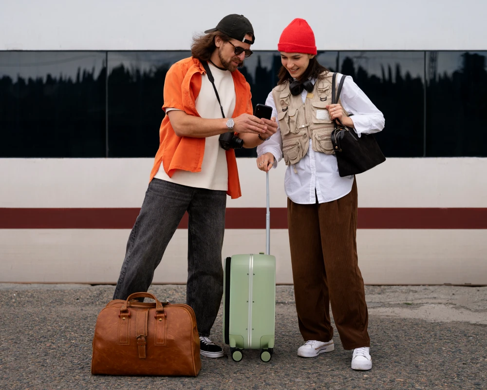 cute rolling suitcase